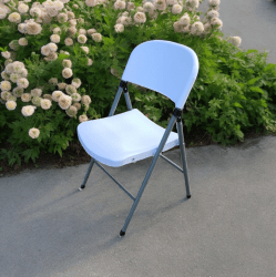 White Folding Chair