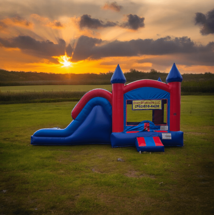 Dual Slide Bouncy House