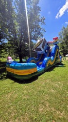 Dual Beach Camper Waterslide