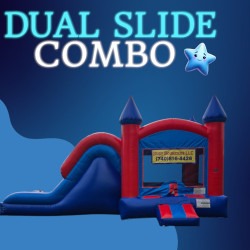 Dual Slide Bouncy House
