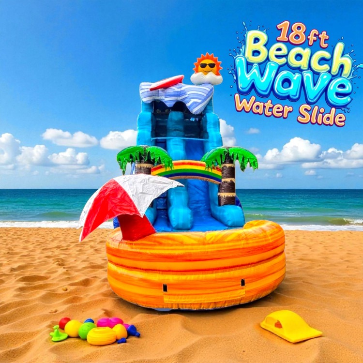 18ft Beach Wave Water Slide 18ft Beach Wave Water Slide