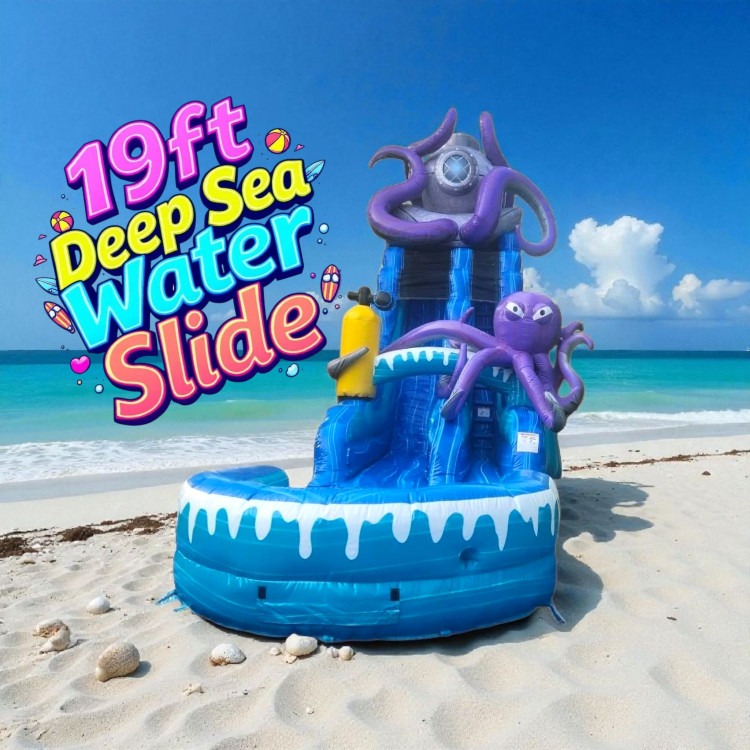 19ft Deep Sea Water Slide 19ft Deep Sea Water Slide